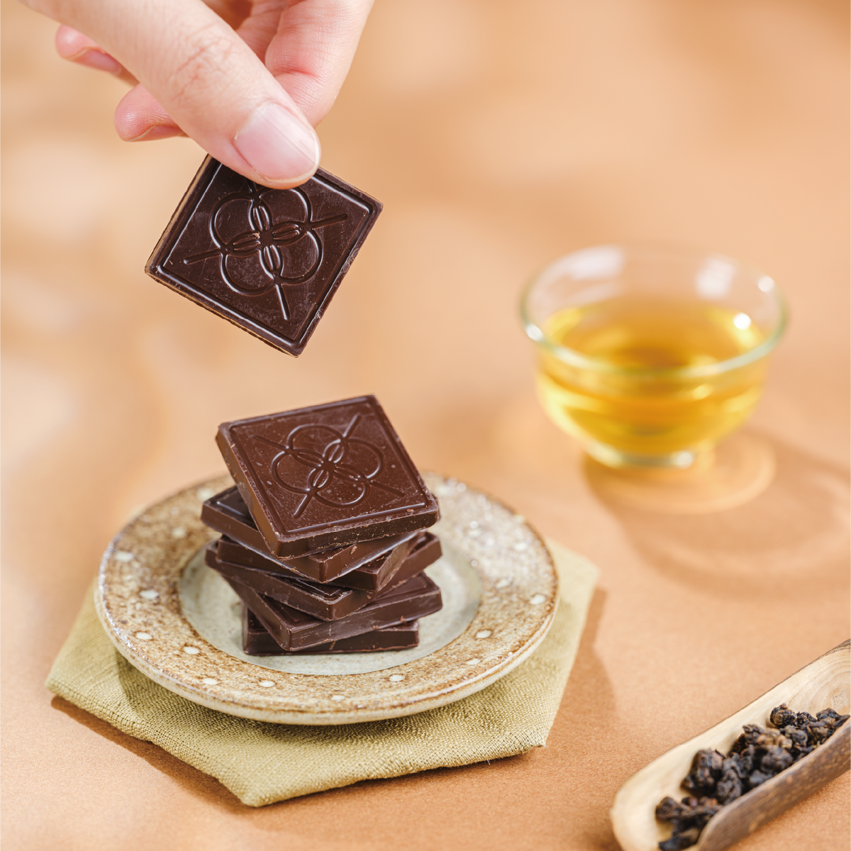 好田家|鉄観音茶チョコ